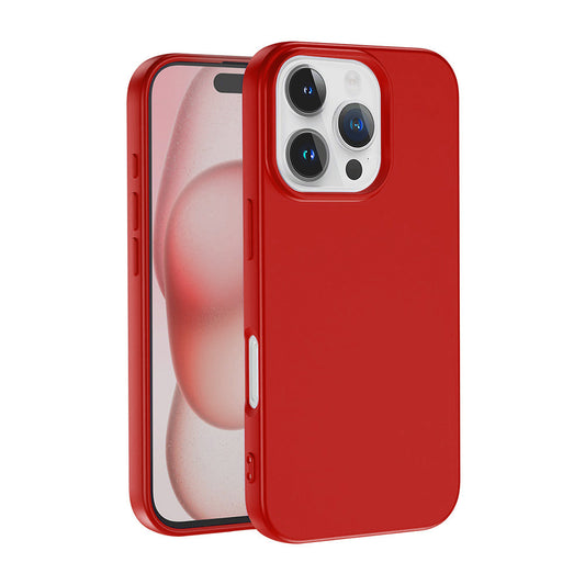 Apple iPhone 16 Pro Max Kılıf Zore LSR Lansman Kapak Kırmızı