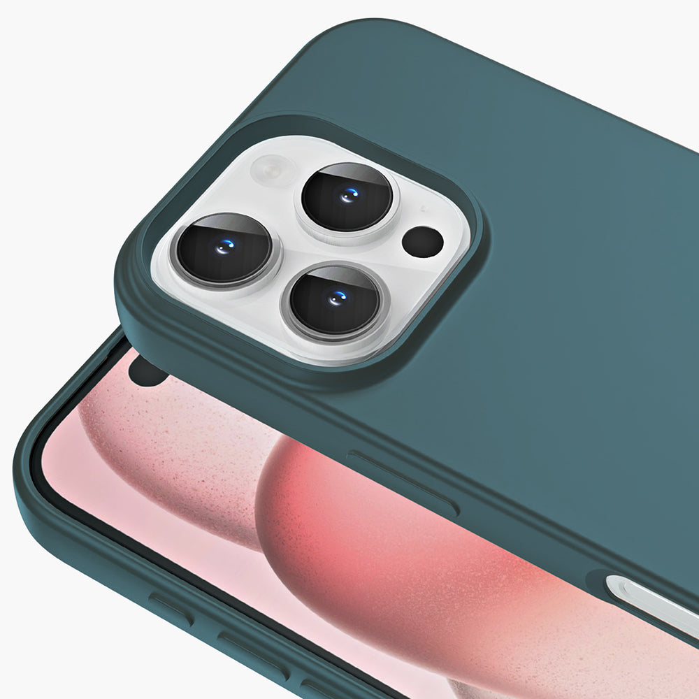 Apple iPhone 16 Pro Max Kılıf Zore LSR Lansman Kapak Koyu Yeşil