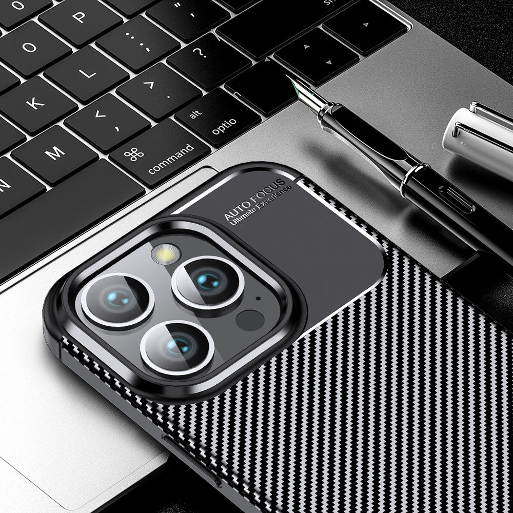 Apple iPhone 16 Pro Max Kılıf Zore Negro Silikon Kapak Siyah