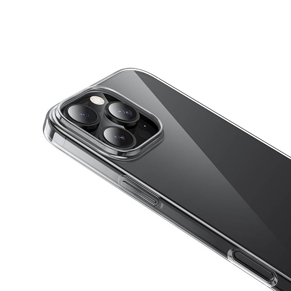 Apple iPhone 16 Pro Max Kılıf Zore Süper Silikon Kapak Şeffaf