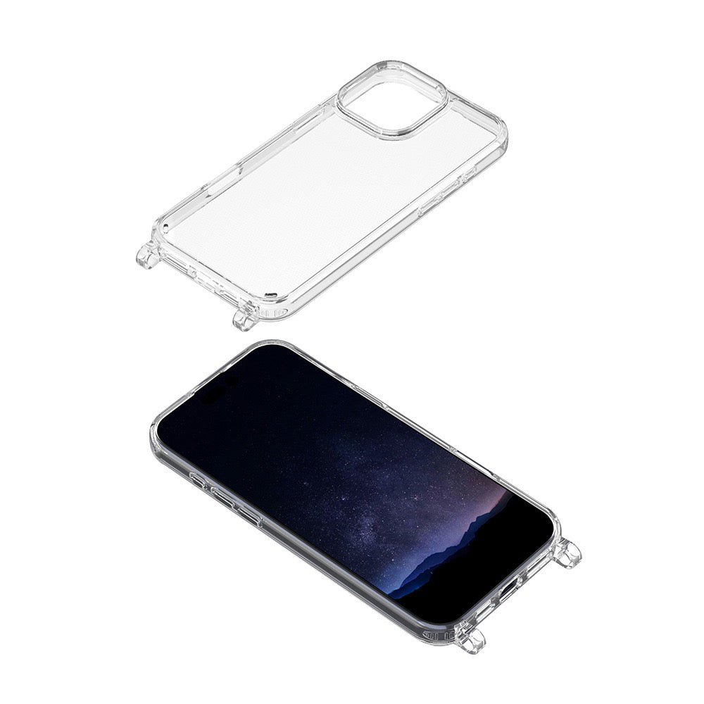 Apple iPhone 16 Pro Max Kılıf Zore X-Rop Kapak Şeffaf