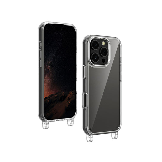 Apple iPhone 16 Pro Max Kılıf Zore X-Rop Kapak Şeffaf