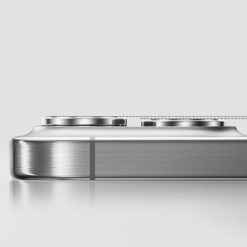 Apple iPhone 16 Pro Max Zore Mikro Kamera Lens Koruyucu Siyah