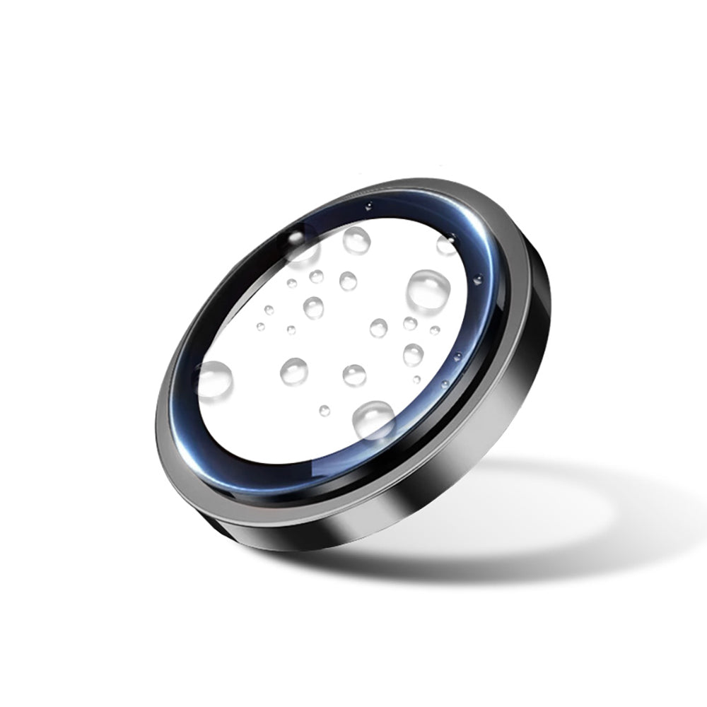 Apple iPhone 16 Pro Max Zore Mikro Kamera Lens Koruyucu Gri