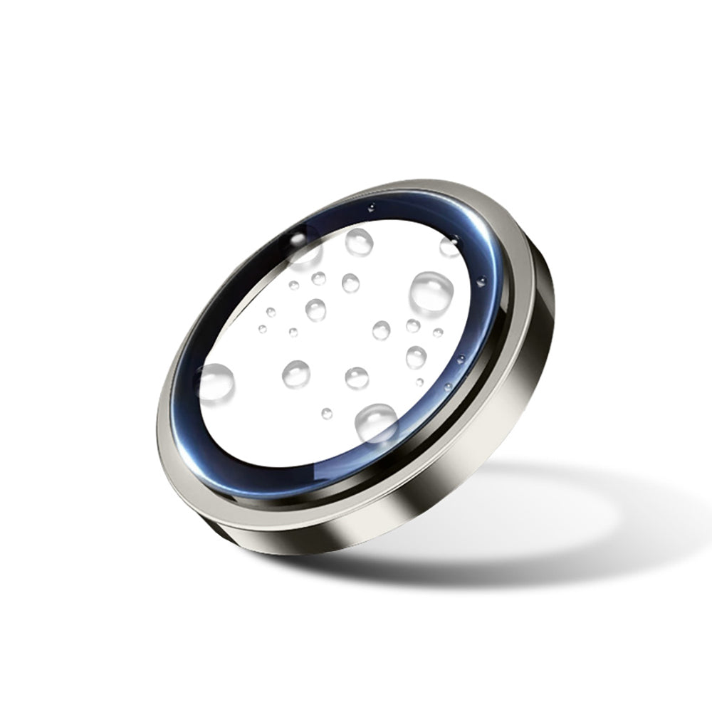 Apple iPhone 16 Pro Max Zore Mikro Kamera Lens Koruyucu Desert Titanyum