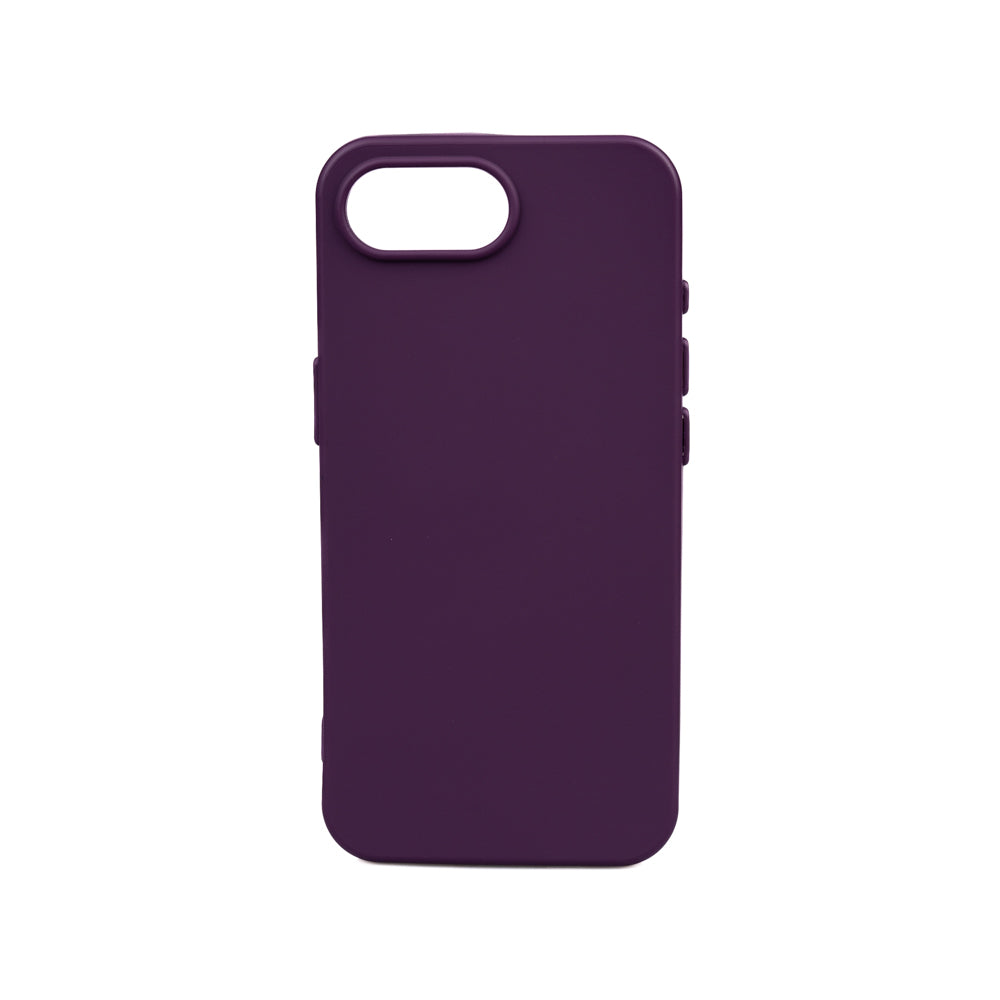 Apple iPhone 16E Kılıf Zore Biye Silikon Mor