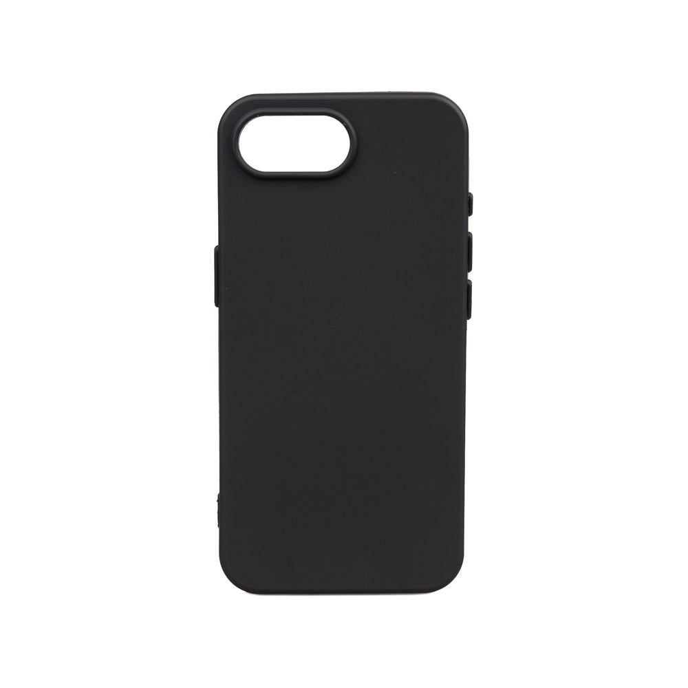 Apple iPhone 16E Kılıf Zore Biye Silikon Siyah