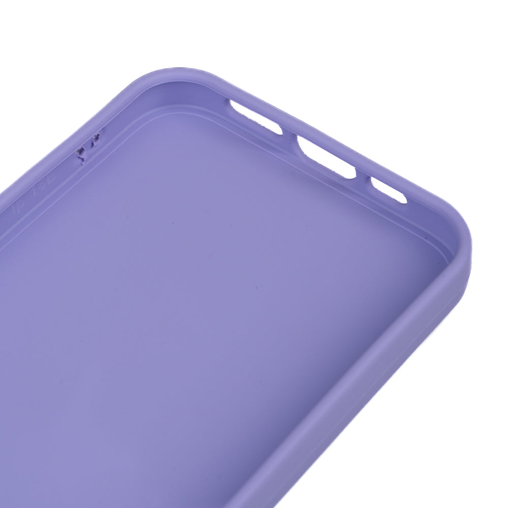 Apple iPhone 16E Kılıf Zore Biye Silikon Siyah