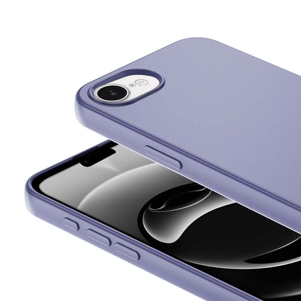 Apple iPhone 16E Kılıf Zore Mara Lansman Kapak Lila