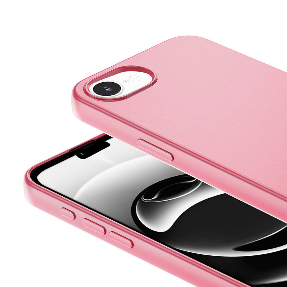 Apple iPhone 16E Kılıf Zore Mara Lansman Kapak Pembe