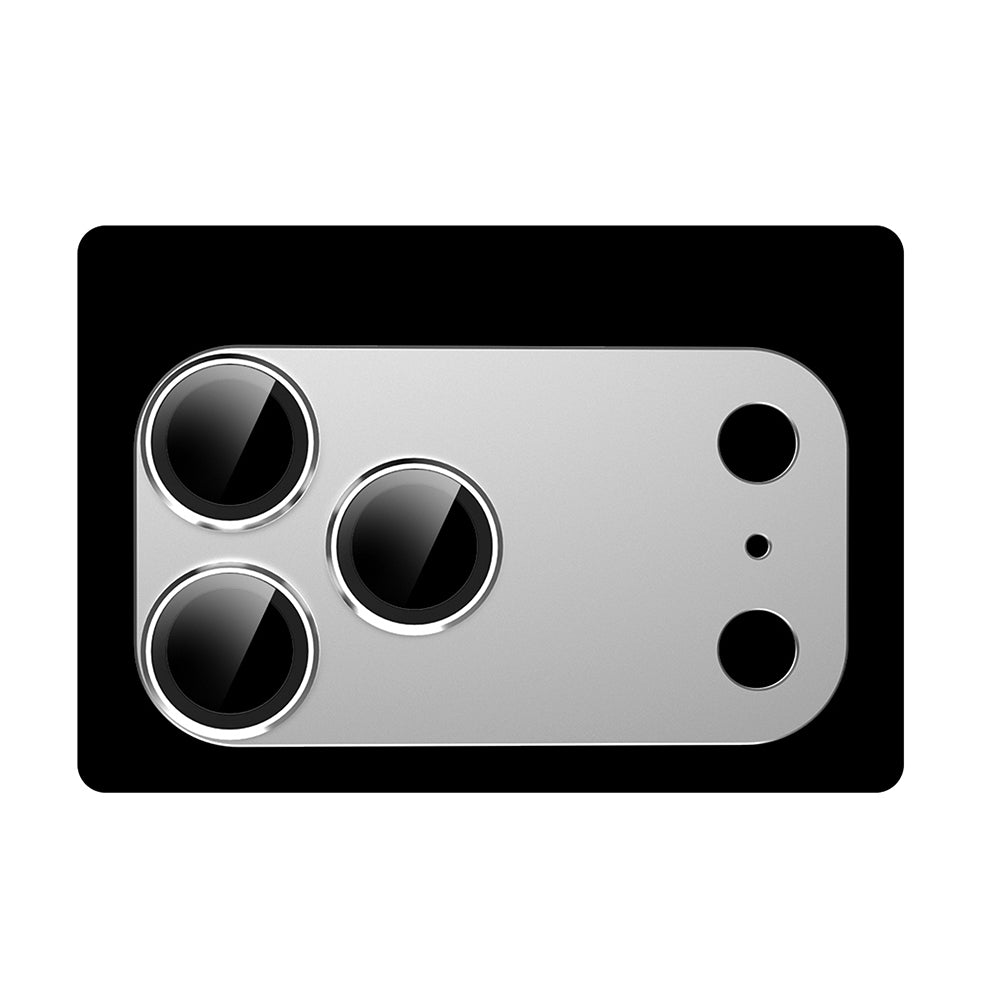 Apple iPhone 17 Pro Max Zore CL-20 Kamera Lens Koruyucu Siyah