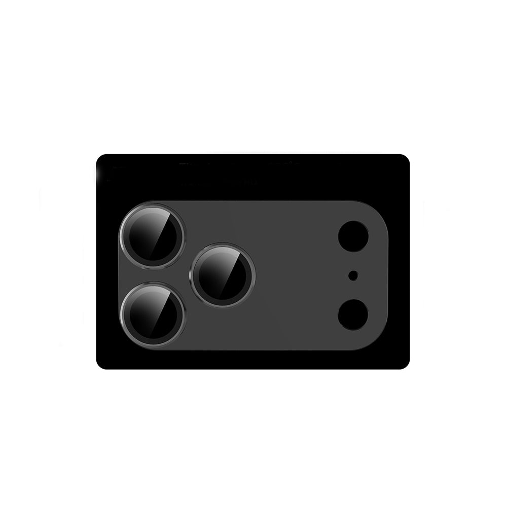 Apple iPhone 17 Pro Max Zore CL-20 Kamera Lens Koruyucu Siyah