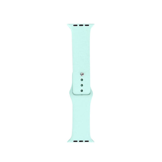 Apple Watch 38mm Band Serisi Klasik Kordon Silikon Strap Kayış Emerald Green