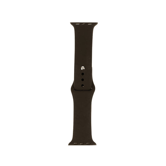 Apple Watch 38mm Band Serisi Klasik Kordon Silikon Strap Kayış Olive Green