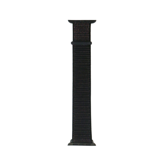 Apple Watch 38mm Kordon Band-03 Serisi Hasır Strap Kayış Siyah