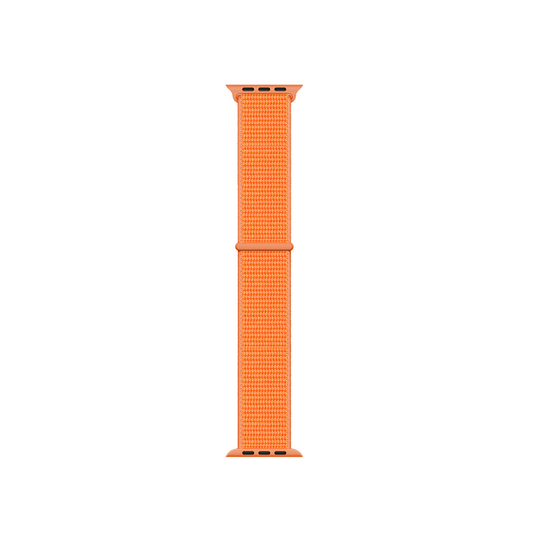 Apple Watch 38mm Kordon Band-03 Serisi Hasır Strap Kayış Papaya