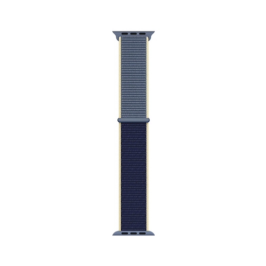 Apple Watch 38mm Kordon Band-03 Serisi Hasır Strap Kayış Alaskan Blue