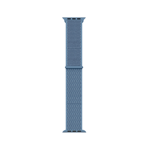 Apple Watch 38mm Kordon Band-03 Serisi Hasır Strap Kayış Cape Ced Blue