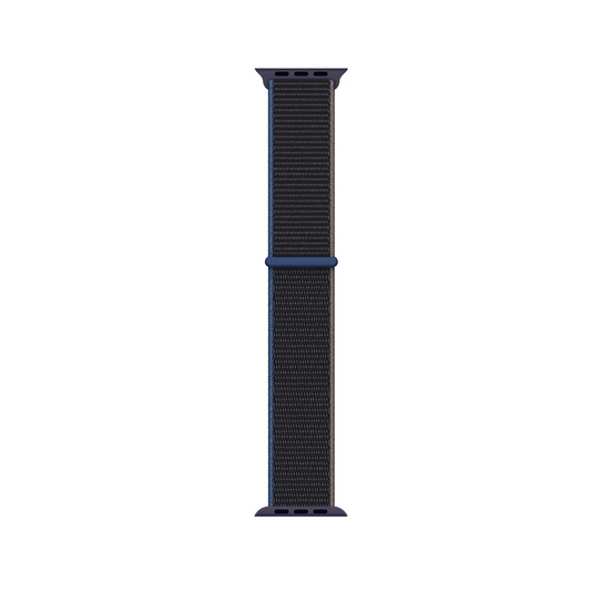 Apple Watch 38mm Kordon Band-03 Serisi Hasır Strap Kayış Charceal