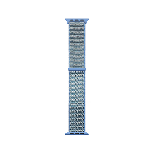 Apple Watch 38mm Kordon Band-03 Serisi Hasır Strap Kayış Tahoc Blue