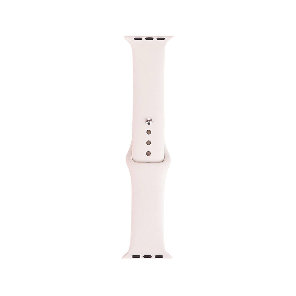 Apple Watch 40mm Band Serisi Klasik Kordon Silikon Strap Kayış Antique White