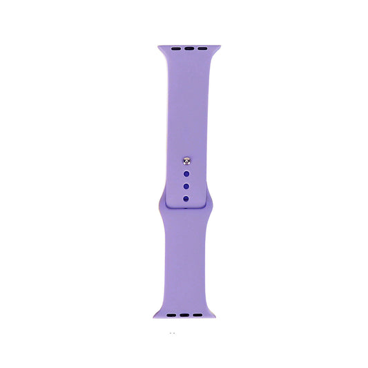 Apple Watch 40mm Band Serisi Klasik Kordon Silikon Strap Kayış Lavender