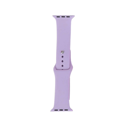 Apple Watch 40mm Band Serisi Klasik Kordon Silikon Strap Kayış Mor