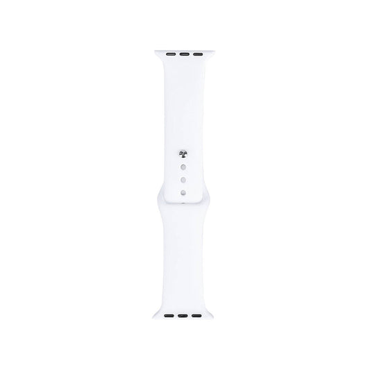 Apple Watch 40mm Band Serisi Klasik Kordon Silikon Strap Kayış Beyaz