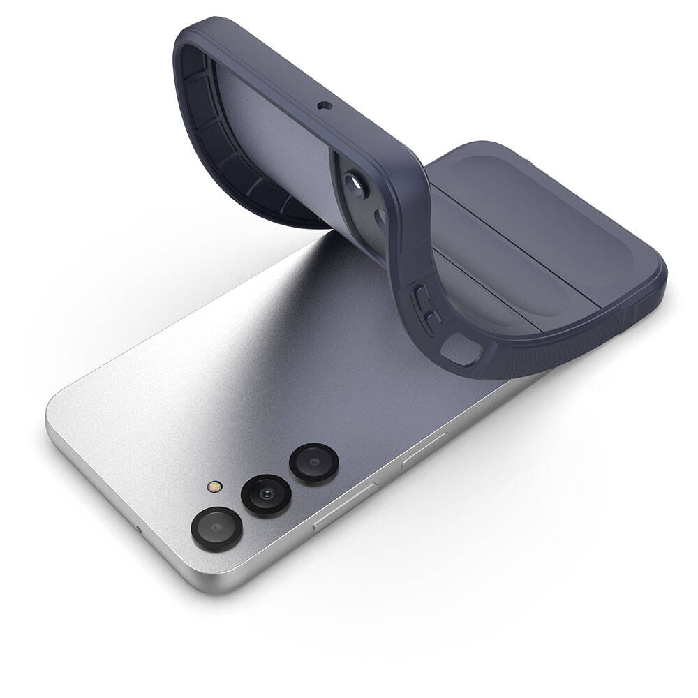 Galaxy A05S Kılıf Esnek TPU Oyuklu Arka Yüzey Tasarımlı Zore Etnik Silikon Kapak Kırmızı