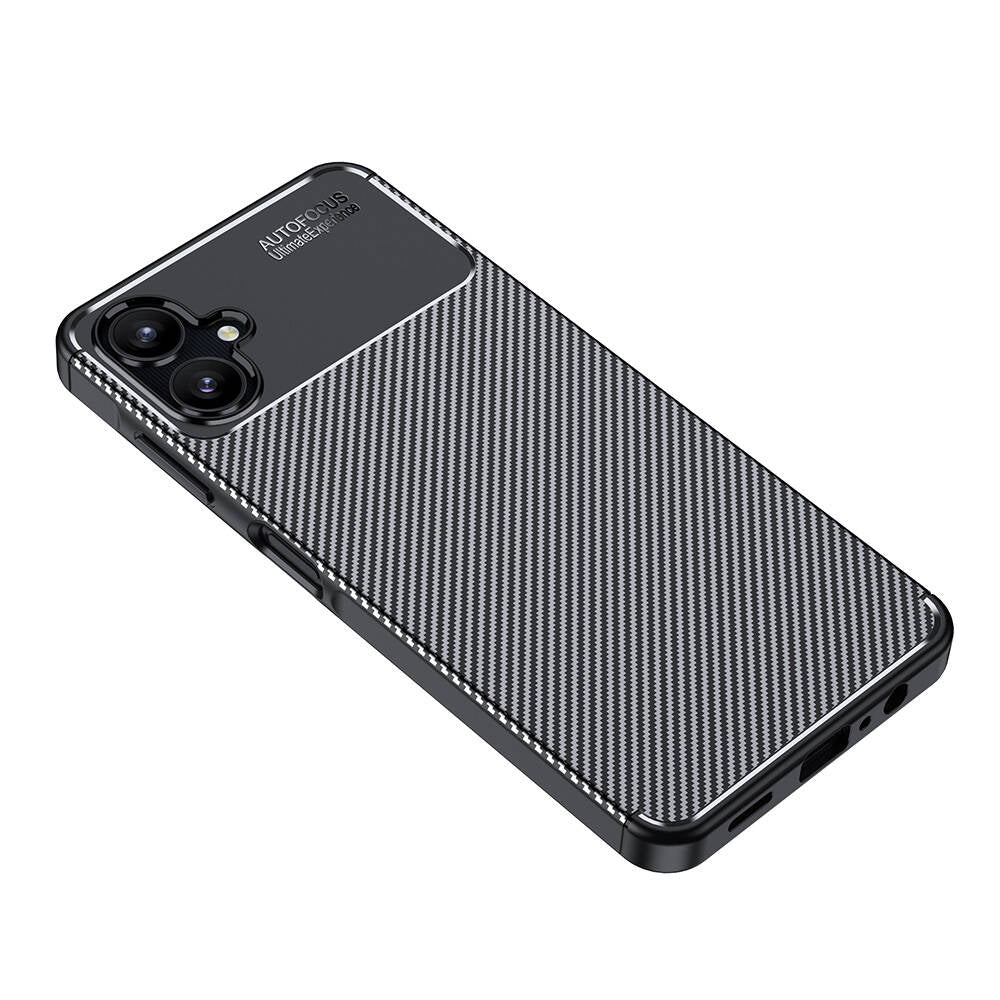 Galaxy A06 Kılıf Zore Negro Silikon Kapak Siyah