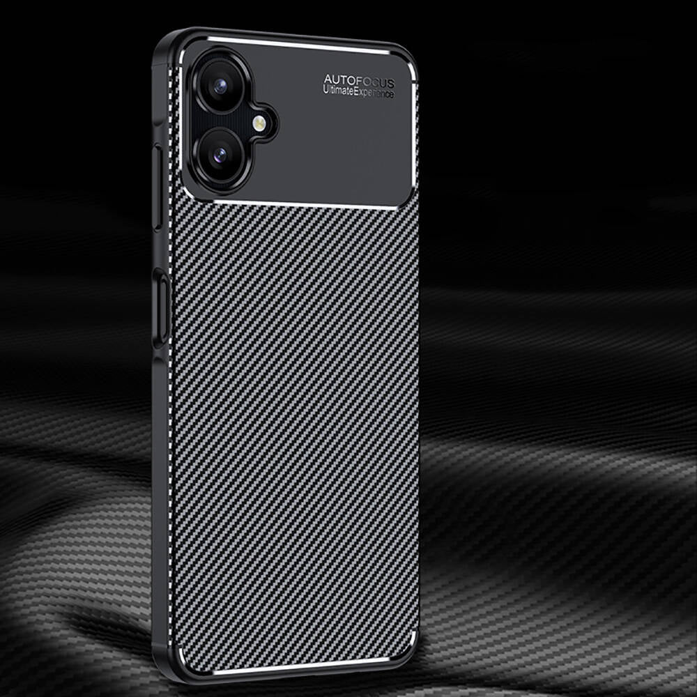 Galaxy A06 Kılıf Zore Negro Silikon Kapak Siyah