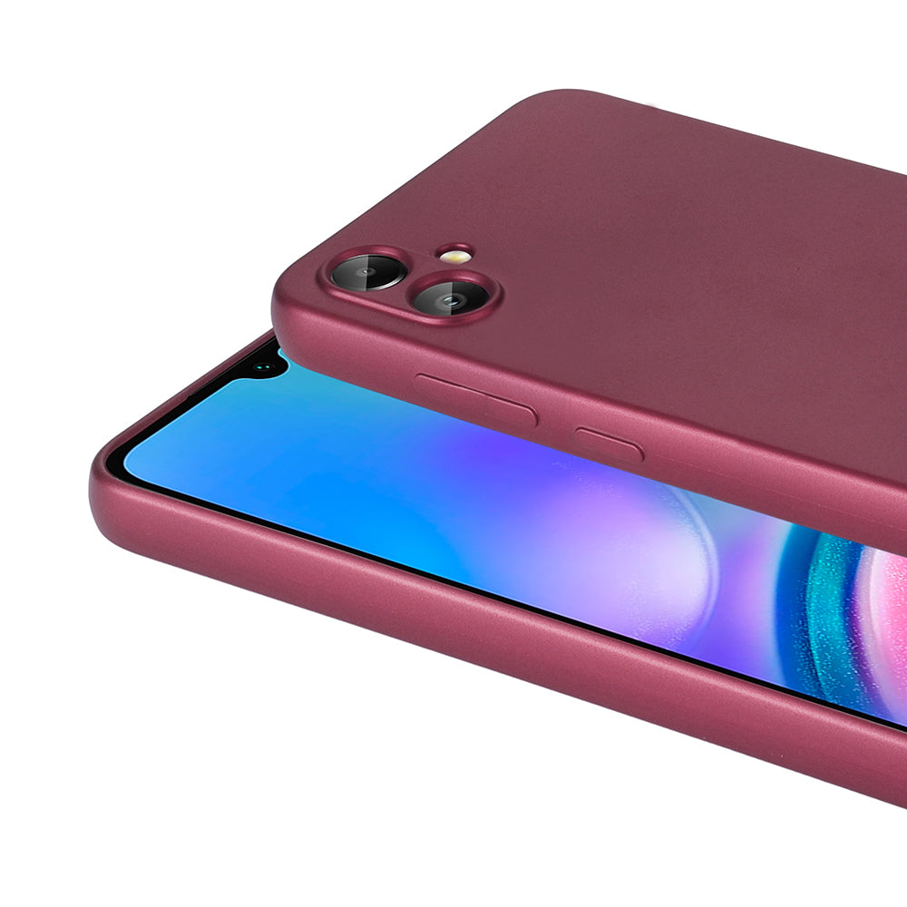 Galaxy A06 Kılıf Zore Premier Silikon Kapak Kırmızı