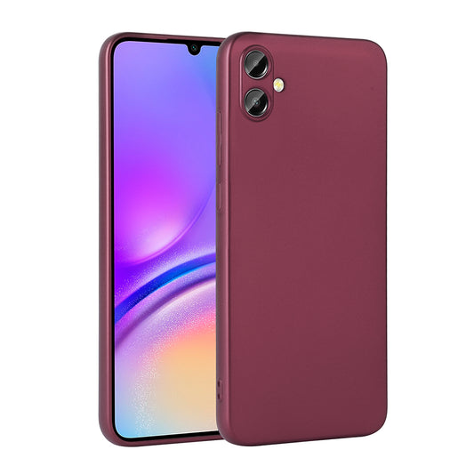 Galaxy A06 Kılıf Zore Premier Silikon Kapak Mürdüm