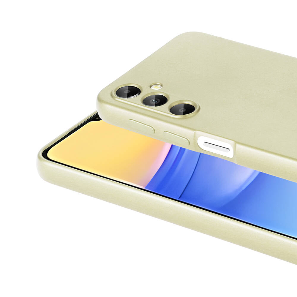 Galaxy A15 Kılıf Zore Premier Silikon Kapak Mürdüm