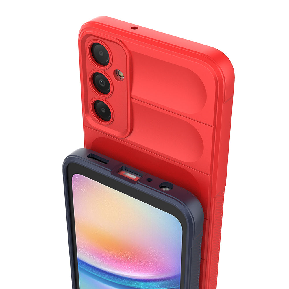 Galaxy A16 Kılıf Esnek TPU Oyuklu Arka Yüzey Tasarımlı Zore Etnik Silikon Kapak Siyah