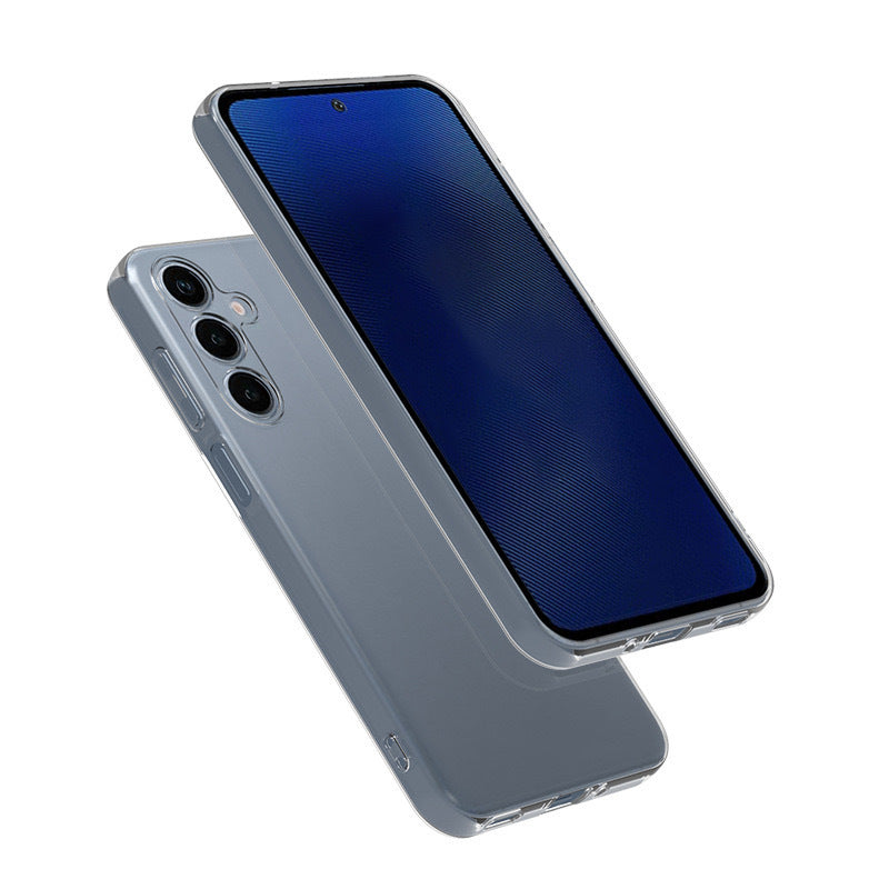 Galaxy A16 Kılıf Zore Süper Silikon Kapak Şeffaf