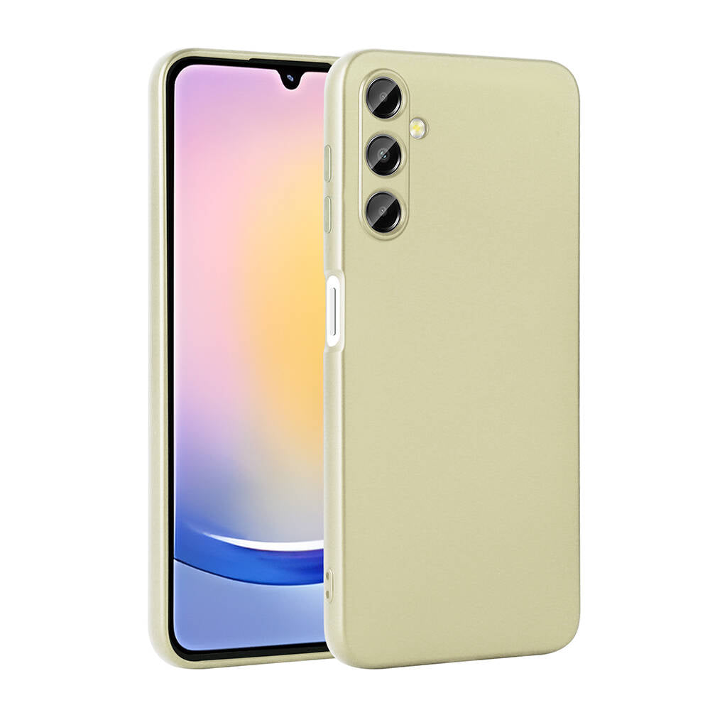 Galaxy A25 Kılıf Zore Premier Silikon Kapak Saks Mavi