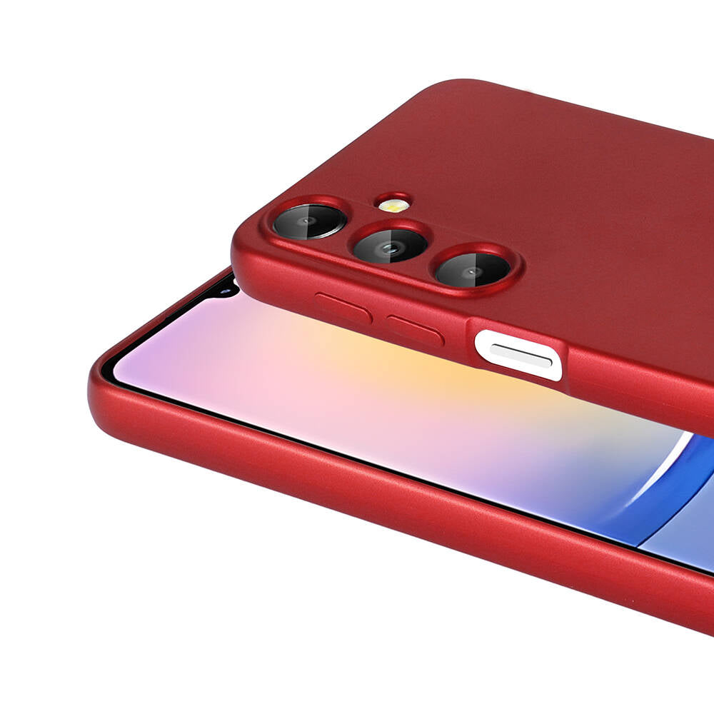 Galaxy A25 Kılıf Zore Premier Silikon Kapak Kırmızı