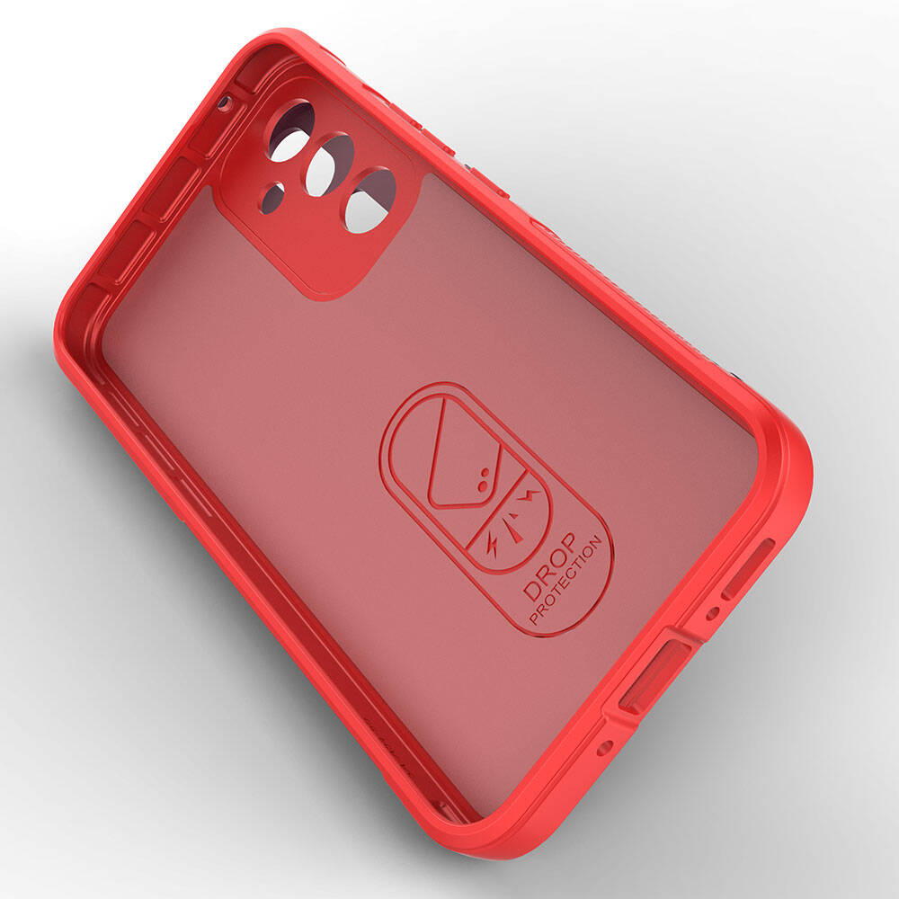 Galaxy A54 Kılıf Esnek TPU Oyuklu Arka Yüzey Tasarımlı Zore Etnik Silikon Kapak Lacivert