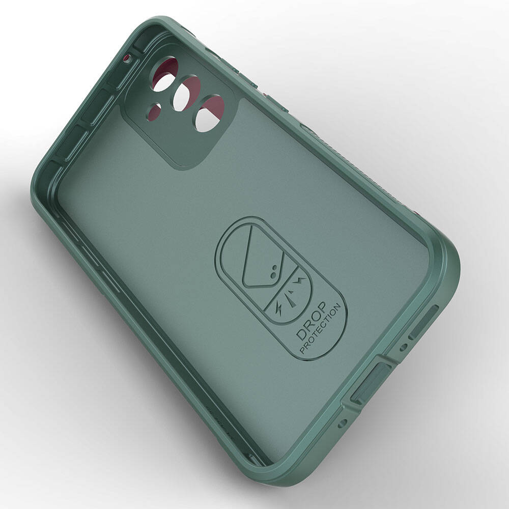 Galaxy A54 Kılıf Esnek TPU Oyuklu Arka Yüzey Tasarımlı Zore Etnik Silikon Kapak Siyah