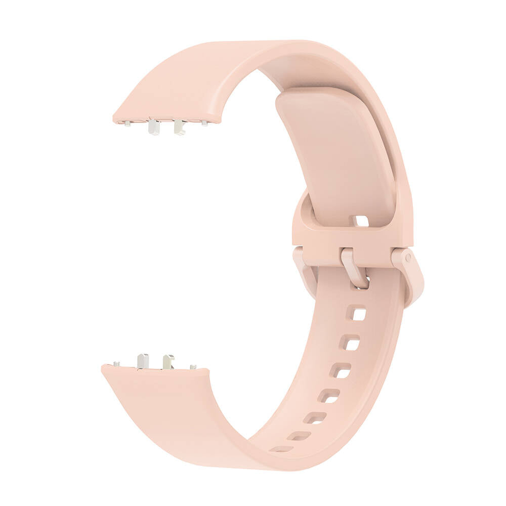 Galaxy Fit 3 Silikon Kordon Zore KRD-110 Strap Kayış Kırmızı