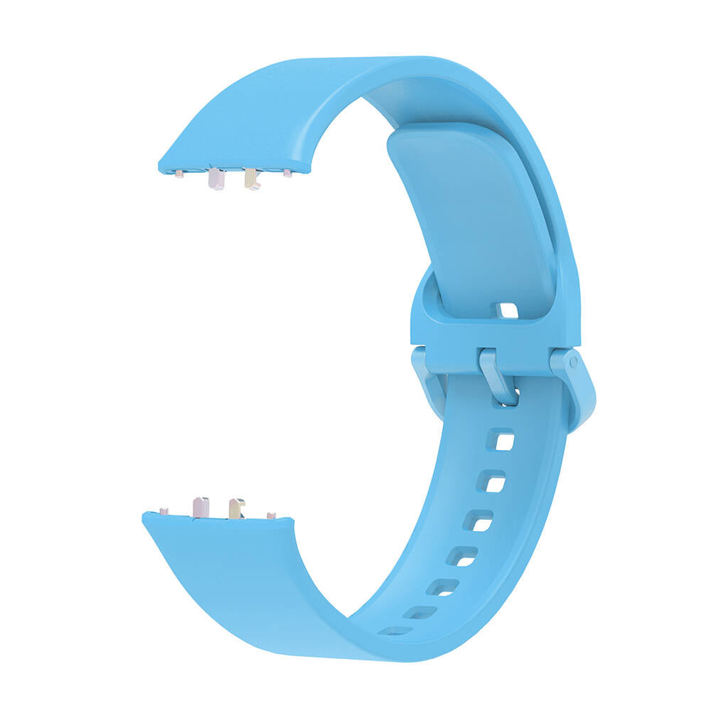 Galaxy Fit 3 Silikon Kordon Zore KRD-110 Strap Kayış Kırmızı