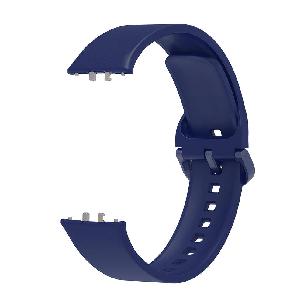 Galaxy Fit 3 Silikon Kordon Zore KRD-110 Strap Kayış Mavi