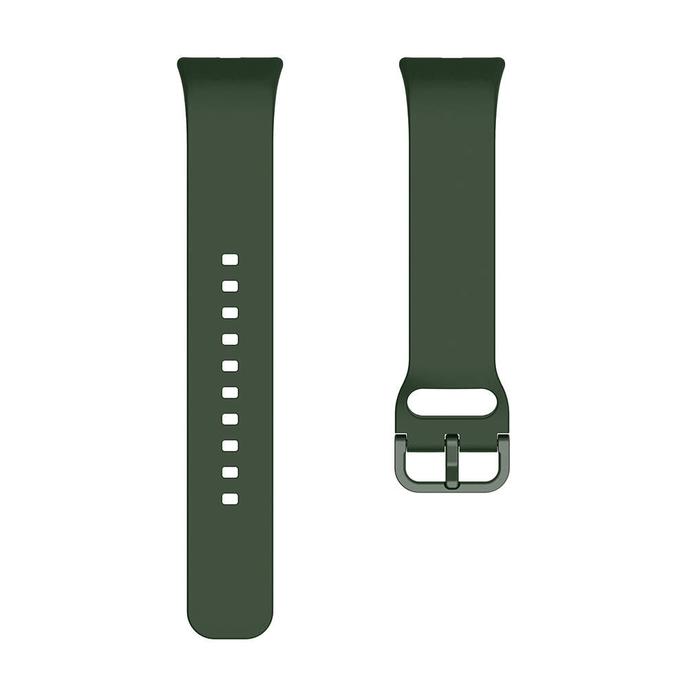 Galaxy Fit 3 Silikon Kordon Zore KRD-110 Strap Kayış Kırmızı