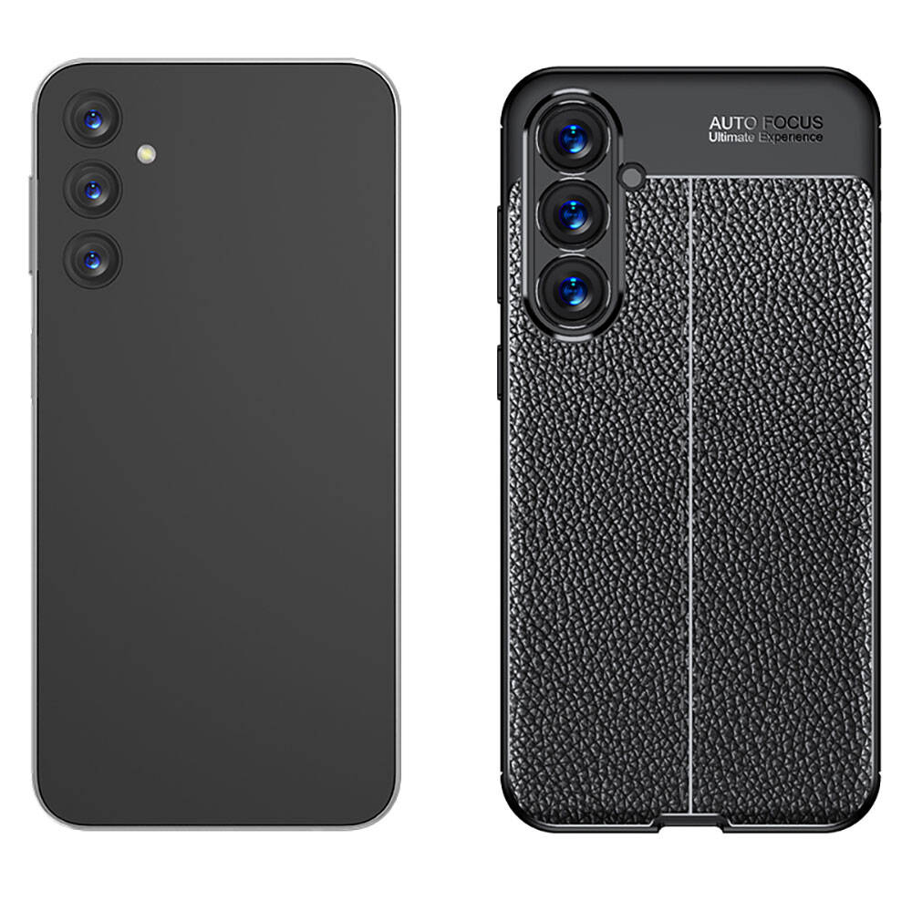 Galaxy S23 FE Kılıf Zore Niss Silikon Kapak Siyah