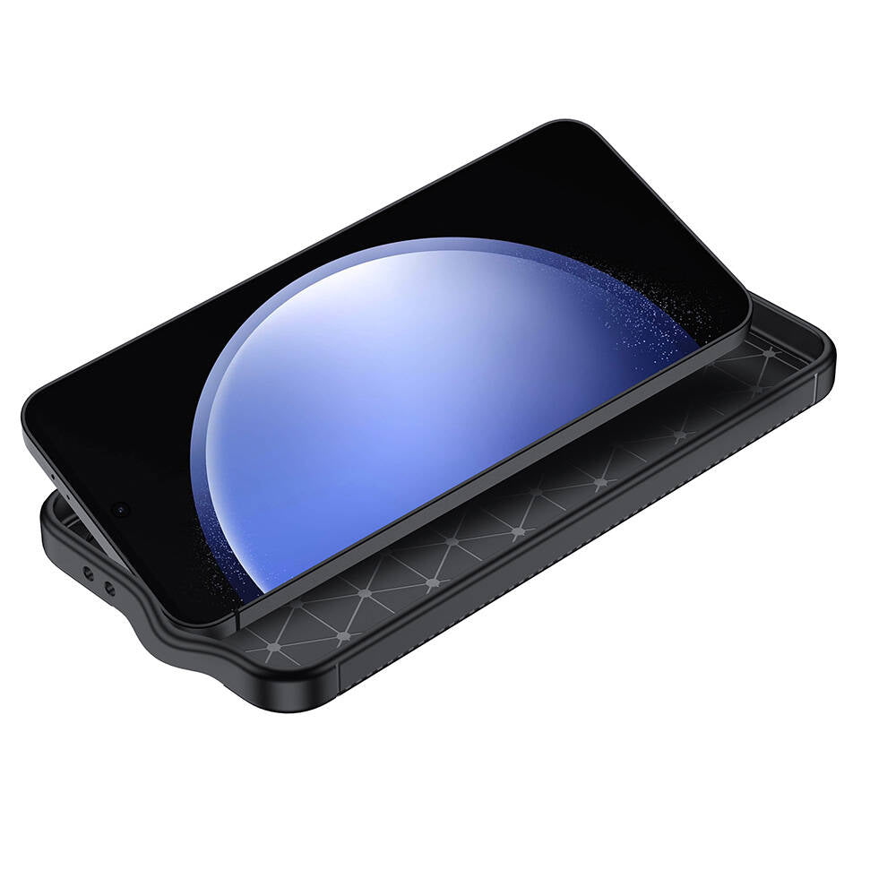 Galaxy S24 FE Kılıf Zore Negro Silikon Kapak Siyah