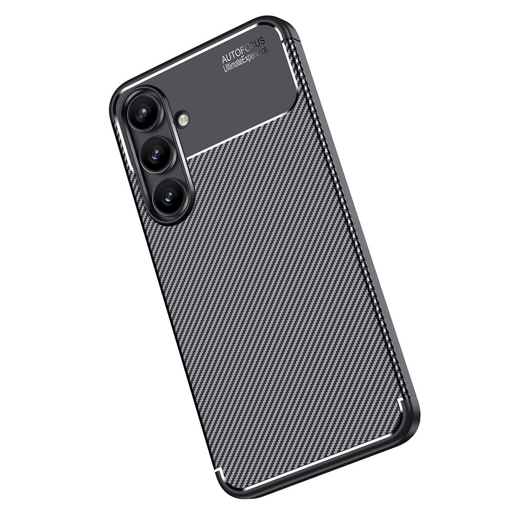 Galaxy S24 FE Kılıf Zore Negro Silikon Kapak Siyah