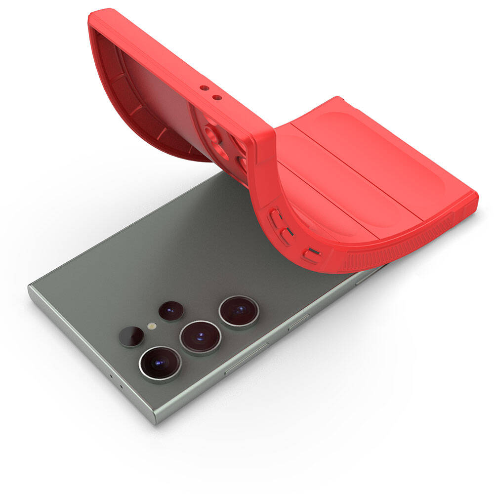 Galaxy S24 Ultra Kılıf Esnek TPU Oyuklu Arka Yüzey Tasarımlı Zore Etnik Silikon Kapak Siyah