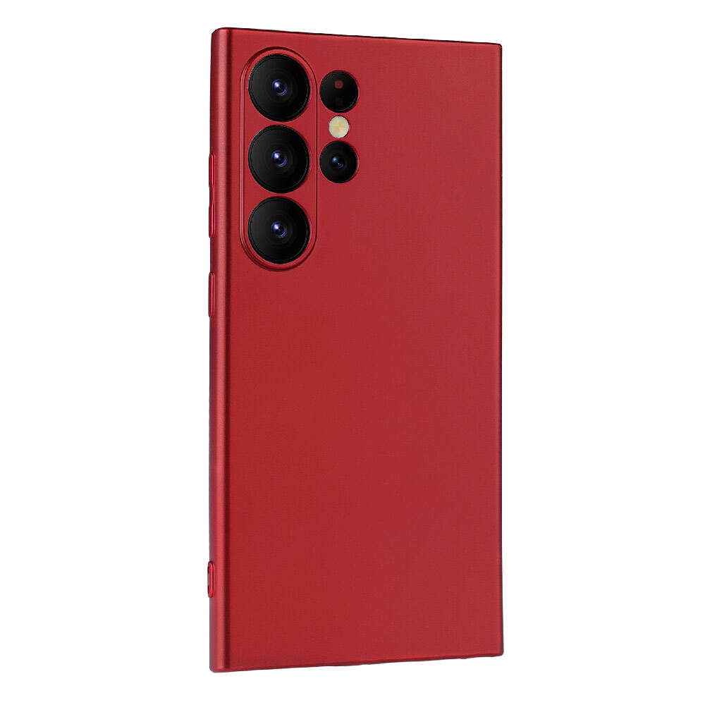 Galaxy S24 Ultra Kılıf Zore Premier Silikon Kapak Gold