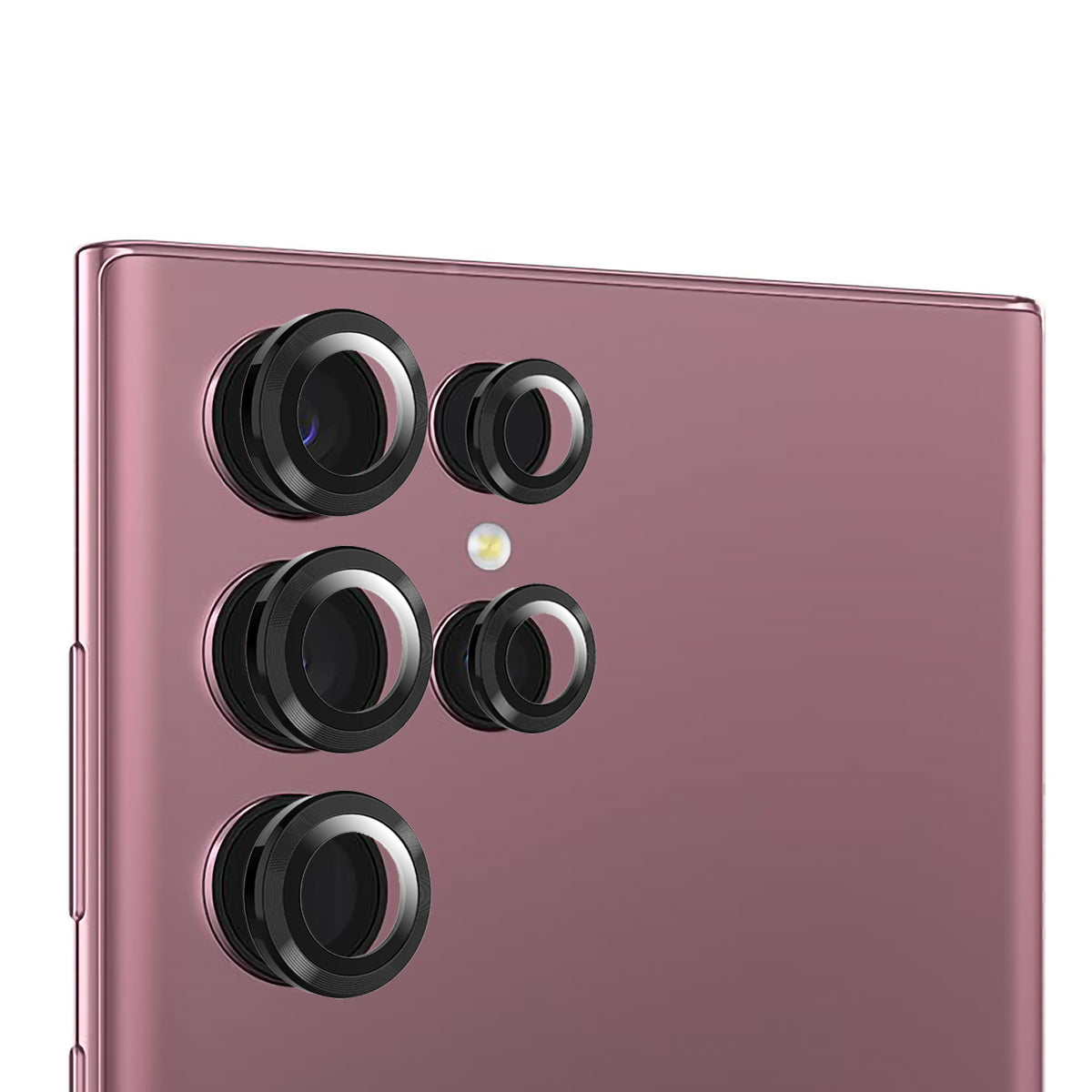 Galaxy S24 Ultra Zore Kamera Lens Koruyucu Cam Filmi Titanyum